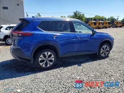 Trzecie zdjęcie samochodu z tyłu: 2021 NISSAN ROGUE SV VIN:JN8AT3BB8MW230856 - miniatura