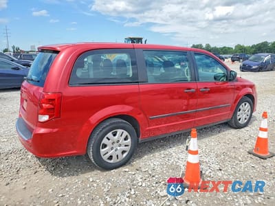 Trzecie zdjęcie samochodu z tyłu: 2015 DODGE GRAND CARAVAN SE VIN:2C4RDGBG2FR670582 - miniatura