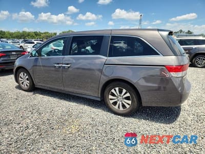 Drugie zdjęcie samochodu z przodu: 2015 HONDA ODYSSEY EXL VIN:5FNRL5H66FB106113 - miniatura