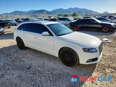 Czwarte zdjęcie samochodu z boku: 2010 AUDI A4 PREMIUM PLUS VIN:WAUWFAFL5AA119896 - miniatura