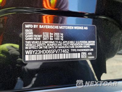 Zdjęcie 12 z 12 samochodu: 2025 BMW I4 EDRIVE 40 VIN:WBY23HD06SFV77462 - miniatura
