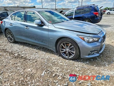 Czwarte zdjęcie samochodu z boku: 2017 INFINITI Q50 3.0T SIGNATURE EDITION VIN:JN1EV7AP9HM742643 - miniatura