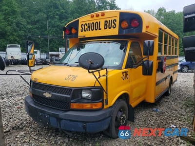 Drugie zdjęcie samochodu z przodu: 2011 CHEVROLET EXPRESS G3 - SCHOOL BUS VIN:1GB3G3BG3B1145958 - miniatura
