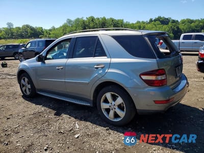 Drugie zdjęcie samochodu z przodu: 2010 MERCEDES-BENZ ML 350 4MATIC VIN:4JGBB8GB9AA569638 - miniatura