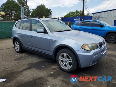 Czwarte zdjęcie samochodu z boku: 2006 BMW X3 3.0I VIN:WBXPA93416WG82798 - miniatura