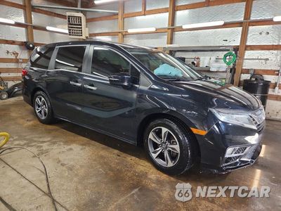 Czwarte zdjęcie samochodu z boku: 2020 HONDA ODYSSEY TOURING VIN:5FNRL6H82LB046172 - miniatura