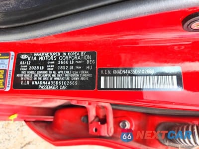 Zdjęcie 12 z 12 samochodu: 2013 KIA RIO EX VIN:KNADN4A35D6102669 - miniatura
