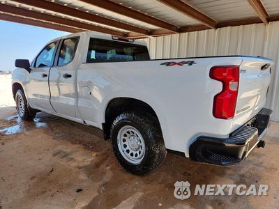 Drugie zdjęcie samochodu z przodu: 2022 CHEVROLET SILVERADO K1500 VIN:1GCRDAED0NZ506203 - miniatura