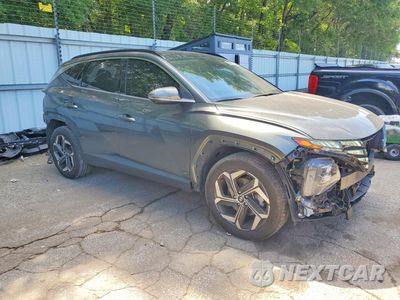 Czwarte zdjęcie samochodu z boku: 2022 HYUNDAI TUCSON LIMITED VIN:5NMJE3AE5NH078833 - miniatura