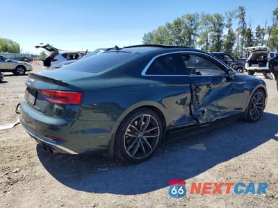 Trzecie zdjęcie samochodu z tyłu: 2018 AUDI S5 PRESTIGE VIN:WAUR4AF5XJA008314 - miniatura