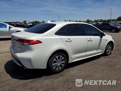 Trzecie zdjęcie samochodu z tyłu: 2020 TOYOTA COROLLA LE VIN:JTDEBRBE1LJ005462 - miniatura