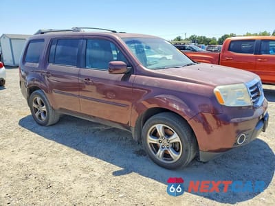 Czwarte zdjęcie samochodu z boku: 2012 HONDA PILOT EXL VIN:5FNYF3H51CB021982 - miniatura