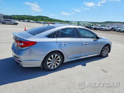 Trzecie zdjęcie samochodu z tyłu: 2016 HYUNDAI SONATA SPORT VIN:5NPE34AF0GH415789 - miniatura