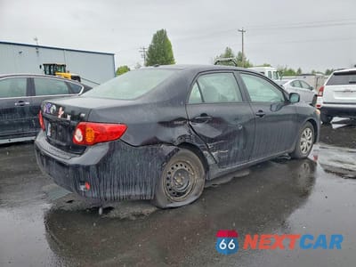 Trzecie zdjęcie samochodu z tyłu: 2009 TOYOTA COROLLA LE VIN:JTDBL40E499065865 - miniatura