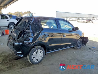 Trzecie zdjęcie samochodu z tyłu: 2024 MITSUBISHI MIRAGE ES VIN:ML32AUHJ1RH019989 - miniatura