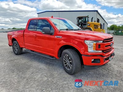Czwarte zdjęcie samochodu z boku: 2018 FORD F150 SUPER CAB VIN:1FTEX1EP7JFE75107 - miniatura