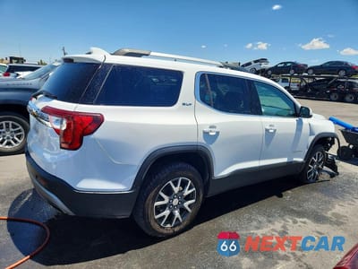 Trzecie zdjęcie samochodu z tyłu: 2023 GMC ACADIA SLT VIN:1GKKNML46PZ149328 - miniatura