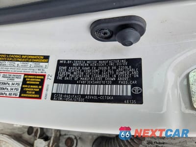 Zdjęcie 12 z 12 samochodu: 2010 TOYOTA CAMRY XLE VIN:4T4BF3EK5AR010120 - miniatura