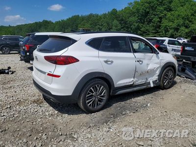 Trzecie zdjęcie samochodu z tyłu: 2019 HYUNDAI TUCSON ULTIMATE VIN:KM8J3CAL4KU840506 - miniatura
