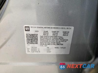 Zdjęcie 14 z 14 samochodu: 2024 GMC TERRAIN SLE VIN:3GKALMEG7RL396764 - miniatura