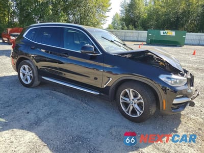 Czwarte zdjęcie samochodu z boku: 2020 BMW X3 SDRIVE30I VIN:5UXTY3C09L9B70409 - miniatura