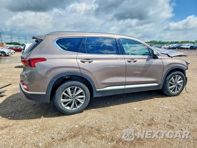 Trzecie zdjęcie samochodu z tyłu: 2020 HYUNDAI SANTA FE SEL VIN:5NMS3CAD1LH203065 - miniatura
