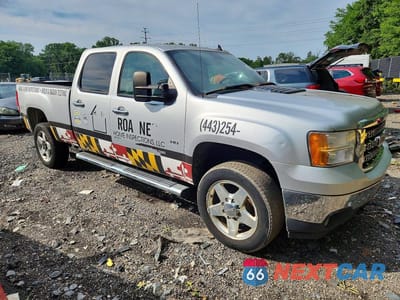 Czwarte zdjęcie samochodu z boku: 2014 GMC SIERRA K2500 SLE VIN:1GT120EG0EF161862 - miniatura