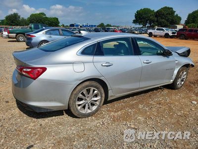 Trzecie zdjęcie samochodu z tyłu: 2021 CHEVROLET MALIBU LT VIN:1G1ZD5ST8MF013154 - miniatura