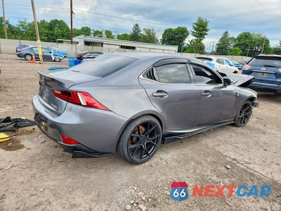 Trzecie zdjęcie samochodu z tyłu: 2016 LEXUS IS 200T VIN:JTHBA1D26G5025696 - miniatura