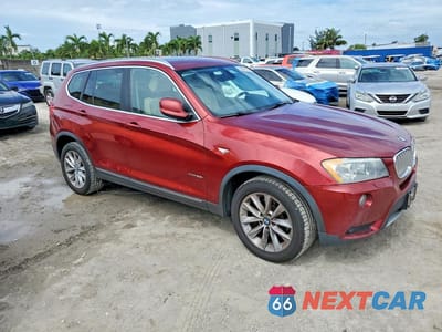 Czwarte zdjęcie samochodu z boku: 2011 BMW X3 XDRIVE28I VIN:5UXWX5C51BL716190 - miniatura