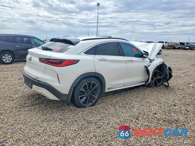Trzecie zdjęcie samochodu z tyłu: 2022 INFINITI QX55 ESSENTIAL VIN:3PCAJ5K37NF112843 - miniatura