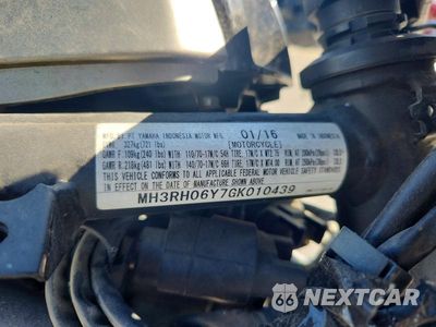 Zdjęcie 8 z 8 samochodu: 2016 YAMAHA YZFR3 VIN:MH3RH06Y7GK010439 - miniatura