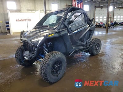 Drugie zdjęcie samochodu z przodu: 2021 POLARIS RZR UTILITY VEHICLE VIN:3NSRAD928MG614018 - miniatura