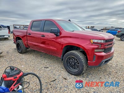 Czwarte zdjęcie samochodu z boku: 2019 CHEVROLET SILVERADO C1500 RST VIN:1GCPWDEK3KZ331250 - miniatura