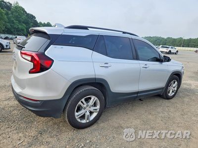 Trzecie zdjęcie samochodu z tyłu: 2022 GMC TERRAIN SLE VIN:3GKALMEV4NL201955 - miniatura