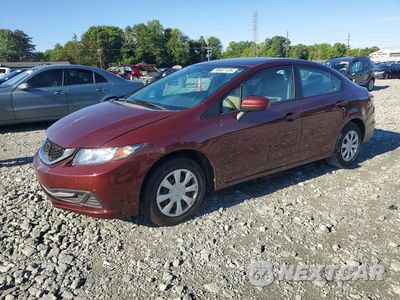 2015 HONDA CIVIC LX 19XFB2F55FE042702 - główne zdjęcie licytacji z USA - miniatura