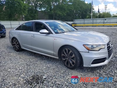 Czwarte zdjęcie samochodu z boku: 2012 AUDI A6 VIN:WAUBGAFC8CN029245 - miniatura