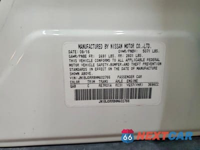 Zdjęcie 13 z 13 samochodu: 2017 INFINITI QX50 BASE VIN:JN1BJ0RR8HM402766 - miniatura