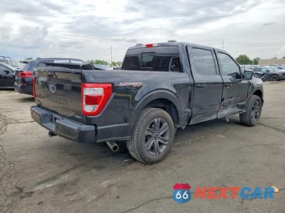 Trzecie zdjęcie samochodu z tyłu: 2023 FORD F150 SUPERCREW VIN:1FTEW1EP1PFA61090 - miniatura