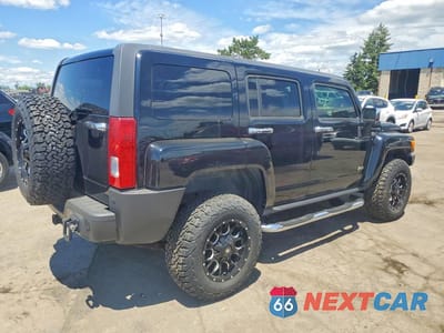 Trzecie zdjęcie samochodu z tyłu: 2009 HUMMER H3 VIN:5GTEN13E698106836 - miniatura