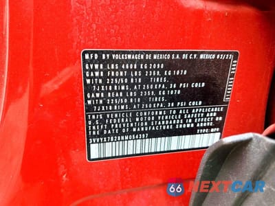 Zdjęcie 13 z 13 samochodu: 2022 VOLKSWAGEN TAOS SE VIN:3VVYX7B28NM054397 - miniatura