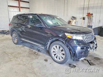Czwarte zdjęcie samochodu z boku: 2020 FORD EXPLORER LIMITED VIN:1FMSK8FH9LGB06873 - miniatura