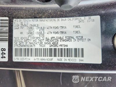 Zdjęcie 12 z 12 samochodu: 2019 TOYOTA TACOMA SR5 V6 VIN:3TMCZ5AN4KM210675 - miniatura