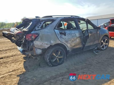Trzecie zdjęcie samochodu z tyłu: 2022 CHEVROLET EQUINOX LT VIN:3GNAXUEV8NL276052 - miniatura