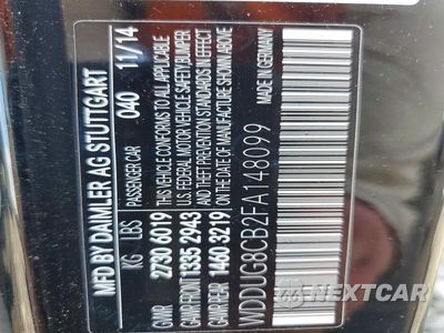 Zdjęcie 12 z 12 samochodu: 2015 MERCEDES-BENZ S 550 VIN:WDDUG8CB2FA148099 - miniatura