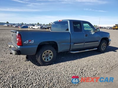 Trzecie zdjęcie samochodu z tyłu: 2006 CHEVROLET SILVERADO K1500 VIN:1GCEK19ZX6Z191194 - miniatura