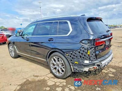 Drugie zdjęcie samochodu z przodu: 2022 BMW X7 XDRIVE40I VIN:5UXCW2C0XN9K89411 - miniatura