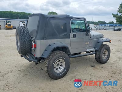 Trzecie zdjęcie samochodu z tyłu: 2000 JEEP WRANGLER RHD VIN:1J4F449S1YP769520 - miniatura