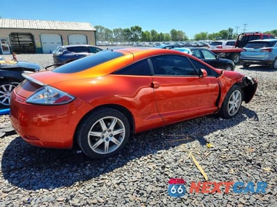 Trzecie zdjęcie samochodu z tyłu: 2007 MITSUBISHI ECLIPSE GT VIN:4A3AK34TX7E013644 - miniatura