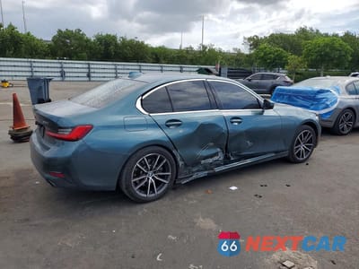 Trzecie zdjęcie samochodu z tyłu: 2020 BMW 330I VIN:3MW5R1J08L8B04470 - miniatura